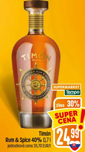 Timón Rum & Spice 40 %