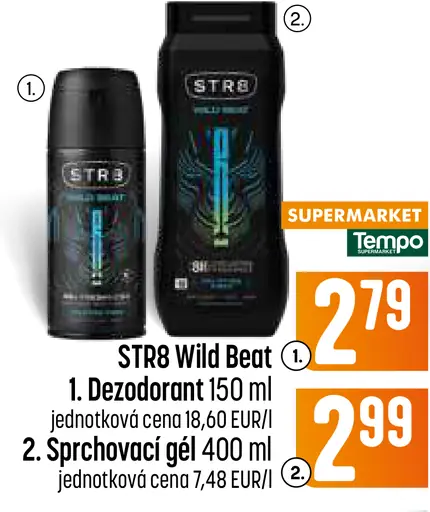 STR8 Wild Beat dezodorant