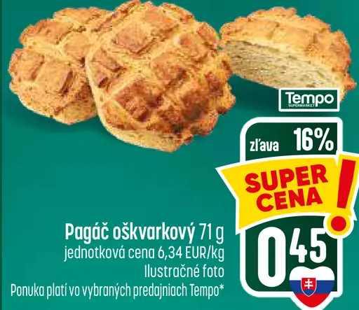 Pagáč oškvarkový