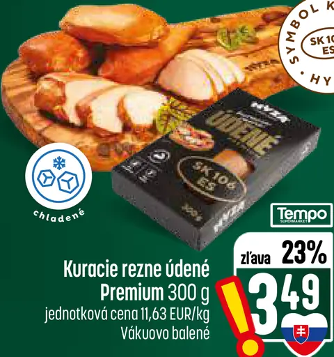 Kuracie rezne údené Premium
