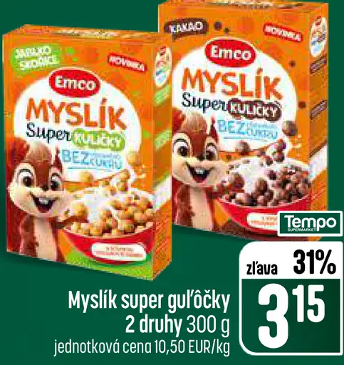 Emco Myslík super guličky