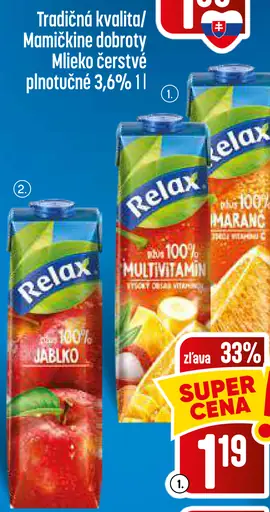 100 % džús – multivitamín a ďalšie druhy