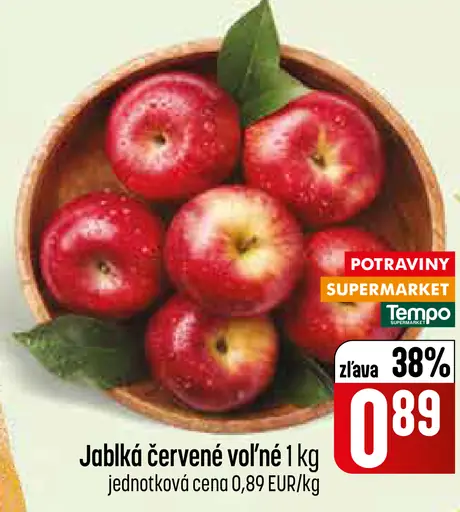 Červené jablká