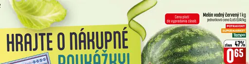 Melón vodný červený