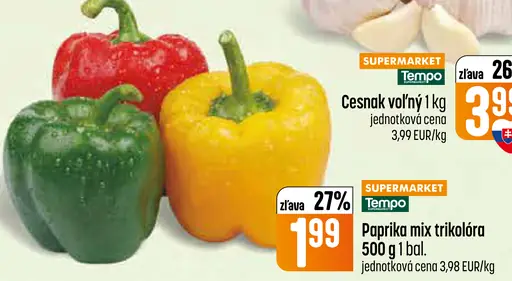 Paprika mix trikolóra