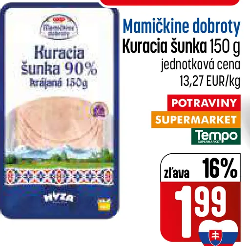 HYZA Kuracia šunka