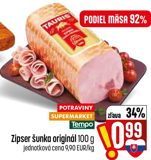 Zipser šunka originál