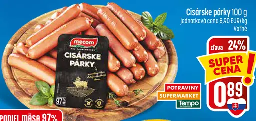 Mecom Cisárske párky