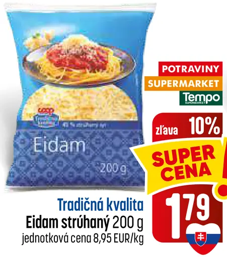 Eidam strúhaný