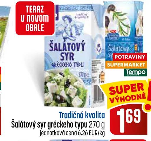 Šalátový syr gréckeho typu