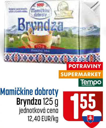 Mamičkiné dobroty Bryndza