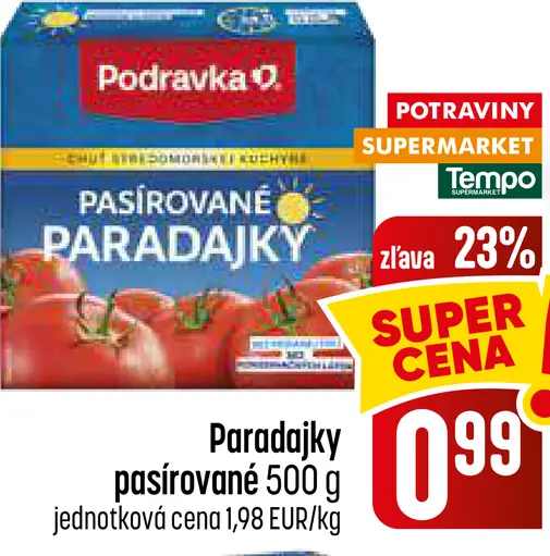 Podravka Pasírované paradajky