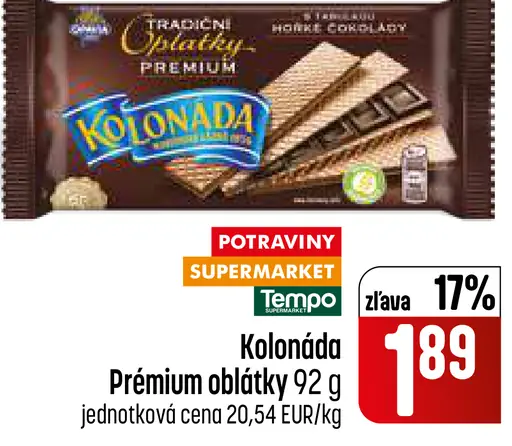 Kolonáda Premium oblátky