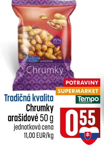 Arašidové chrumky