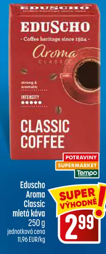 Eduscho Aroma Classic pražená mletá káva