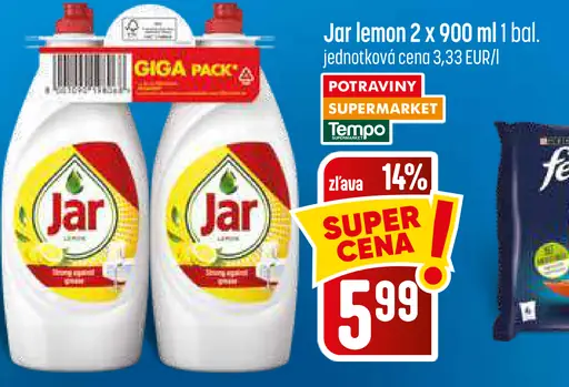 Jar Lemon prostriedok na riad