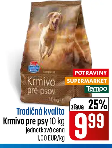 Krmivo pre psov