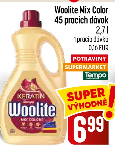 Woolite Mix Colors prací gél