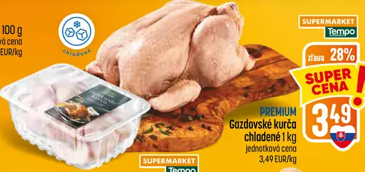 PREMIUM Gazdovské kurča chladené