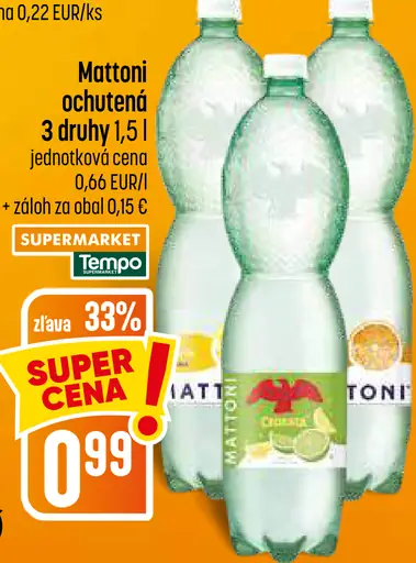 Mattoni ochutená rôzne druhy
