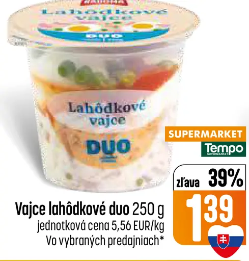 Vajce lahôdkové duo