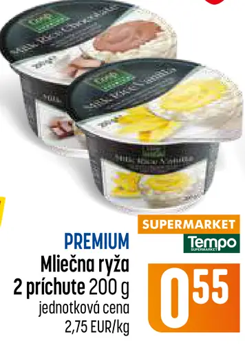 PREMIUM Mliečna ryža
