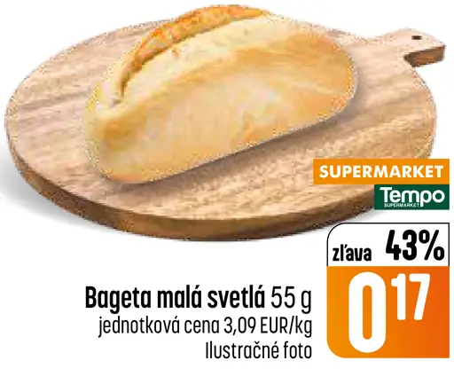 Bageta malá svetlá