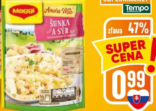 Maggi cestoviny 3 druhy