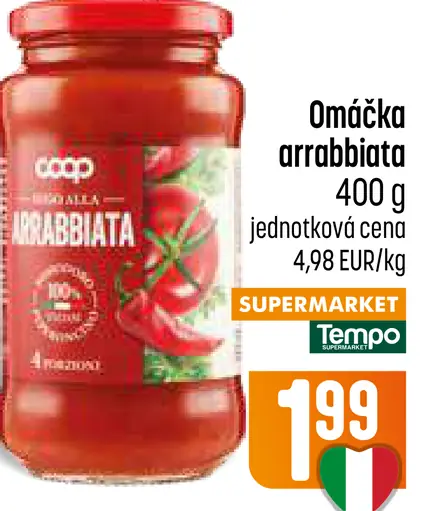 Coop omáčka arrabbiata