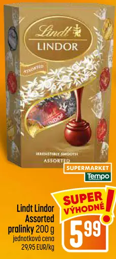 Lindt Lindor pralinky Assorted