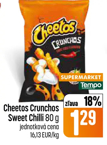 Cheetos Crunchos Sweet Chilli