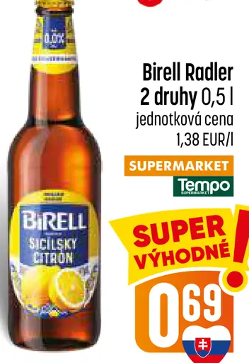Birell Radler, sicílsky citrón