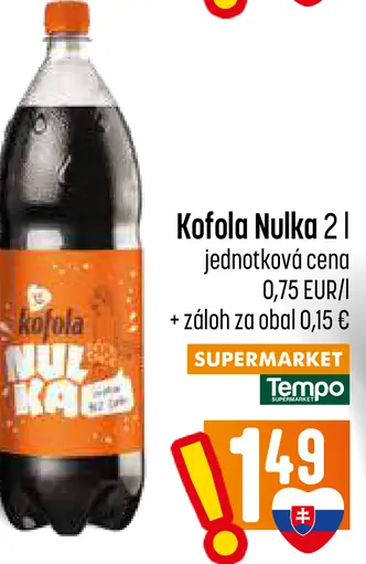 Kofola Nulka
