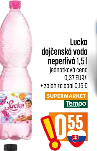 Lucka dojčenská voda