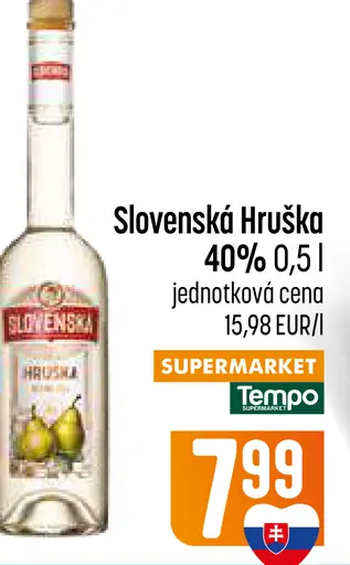 Slovenská Hruška 40%