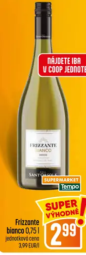 Sant'Orsola Frizzante bianco perlivé víno
