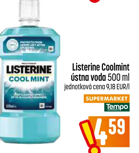 Listerine Coolmint ústna voda