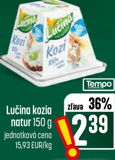 Lučina kozia natur