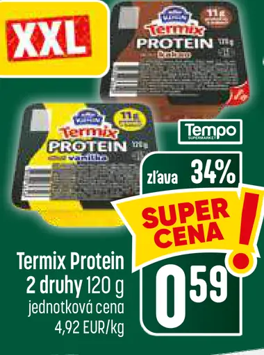 Termix Protein – rôzne druhy