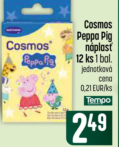 Cosmos Peppa Pig náplasti