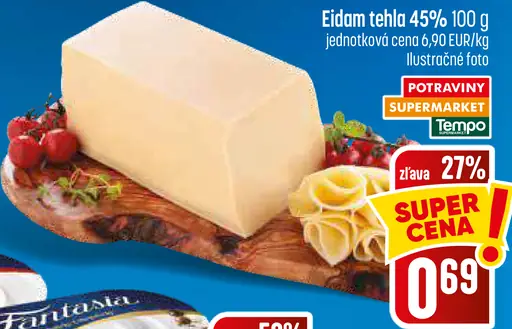 Eidam tehla 45%