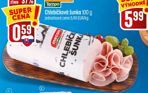 Mecom Chlebíčková šunka