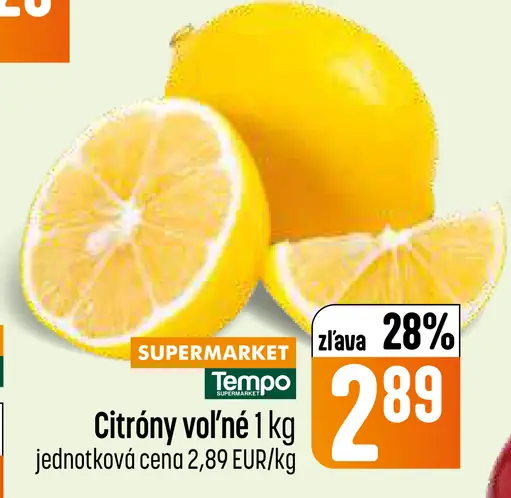 Citróny voľné