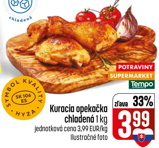 Kuracie opekačka chladená