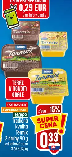 Coop Termix 2 druhy