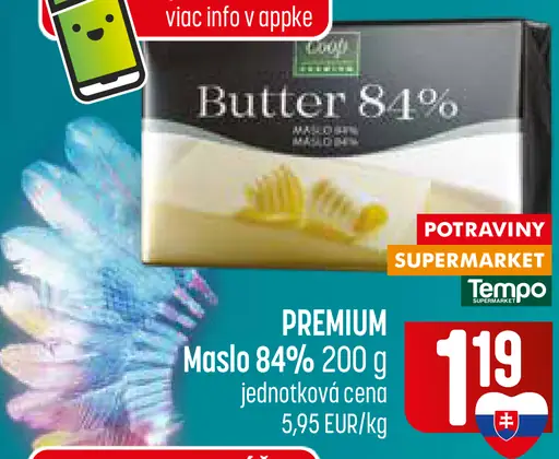 PREMIUM Maslo 84%