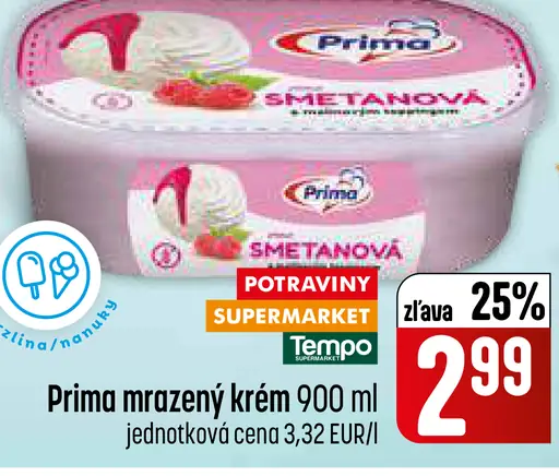 Prima mrazený krém
