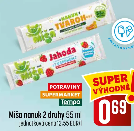 Míša nanuk 2 druhy
