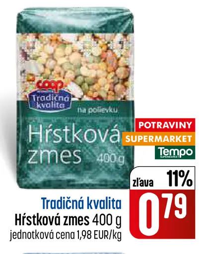 Coop Tradičná kvalita Hŕstková zmes