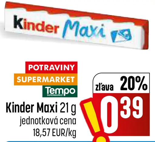 Kinder Maxi